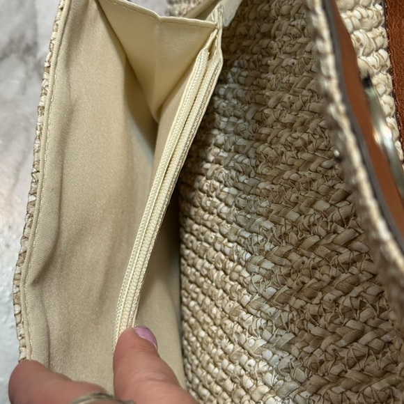 Rosetti Brown and Cream Shoulder Bag with Textured Design - Picture 10 of 14